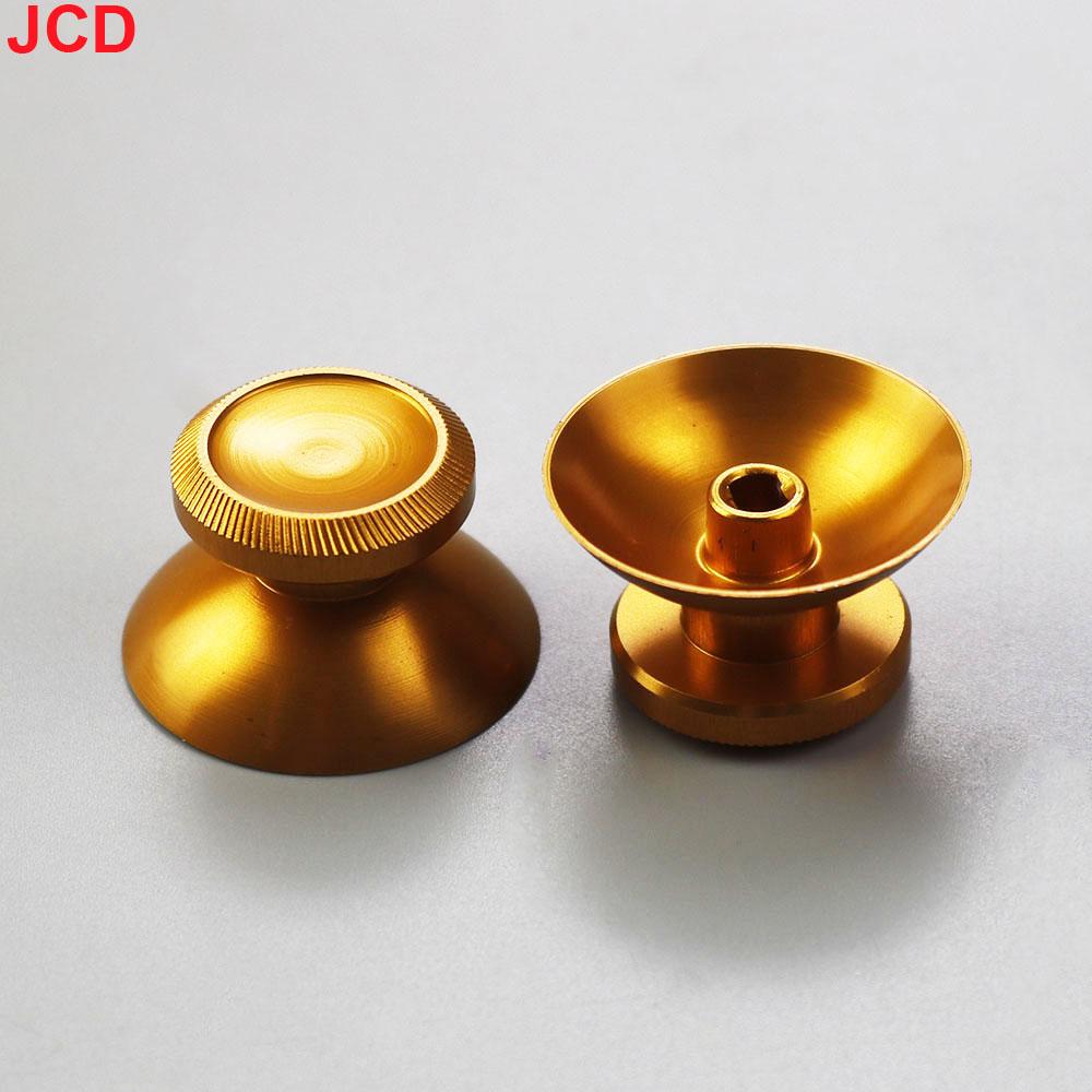 

JCD 1Pair 3D Aluminum Metal Analog Joystick Thumb Stick Grip Cap for Xbox 360 Gamepad Controller золотистый