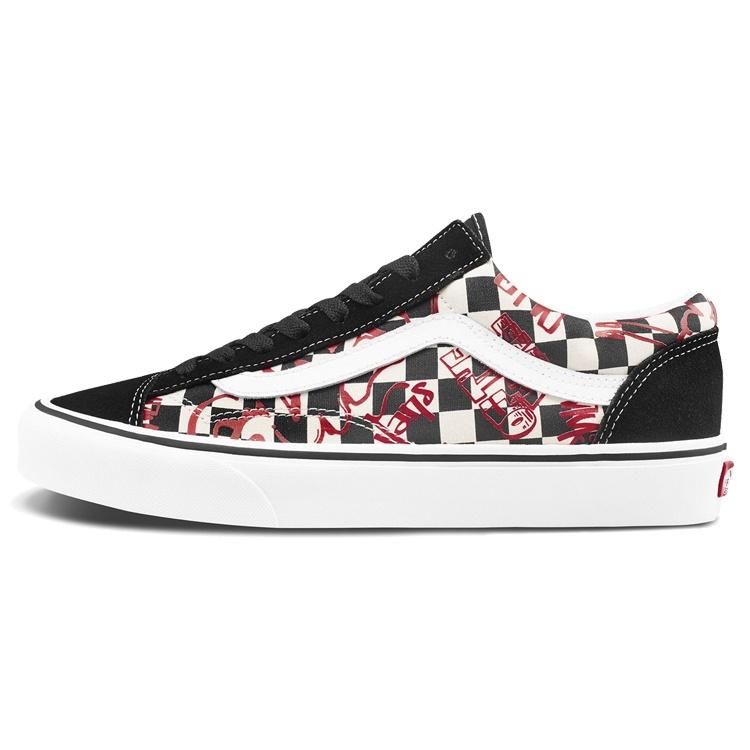 Vans Style 36 Checkerboard Red Men s VN0A3DZ31IW EU 35