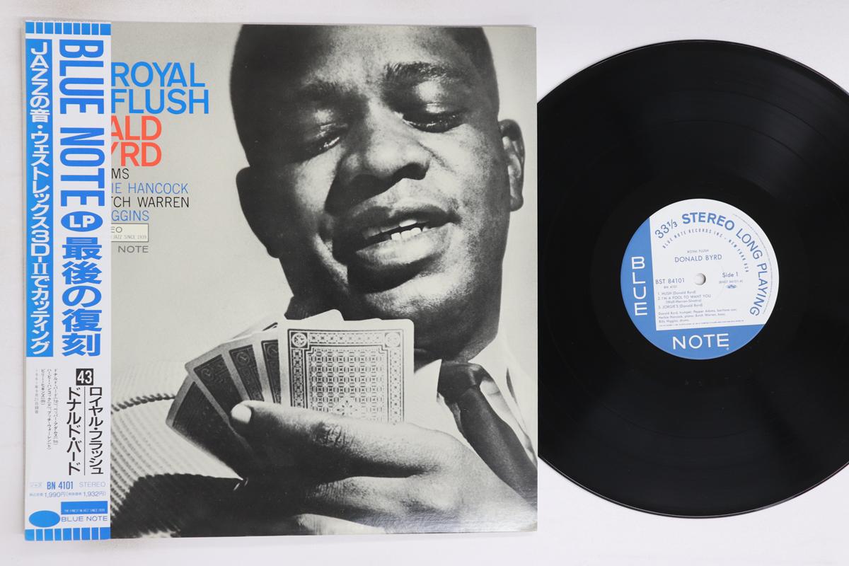 

LP Record DONALD BYRD - Royal Flush BN4101,BST84101 BLUE NOTE 1990 Japan Obi Jazz Used