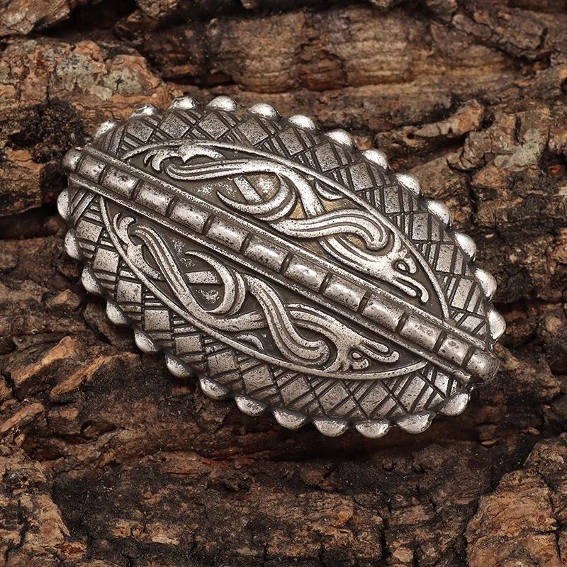 Retro Celtic Warship Brooch Men's Punk Trend Amulet Jewelry Motorcycle Riding Lapel Pin Accessories