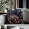 New Ppath of Exileew Cushion Cover Antidustmite Pillowcase Invisible Zipper Silky Short Plush Sofa Cushion Cover