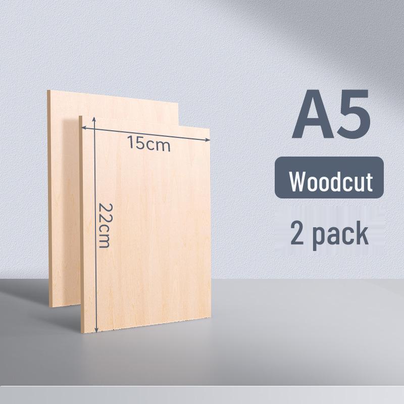 Special Edition A4/A5 Foam Board Printmaking Set: Carving Boards, Student Paints, Drawing Inks, Handmade Mat Board Tools