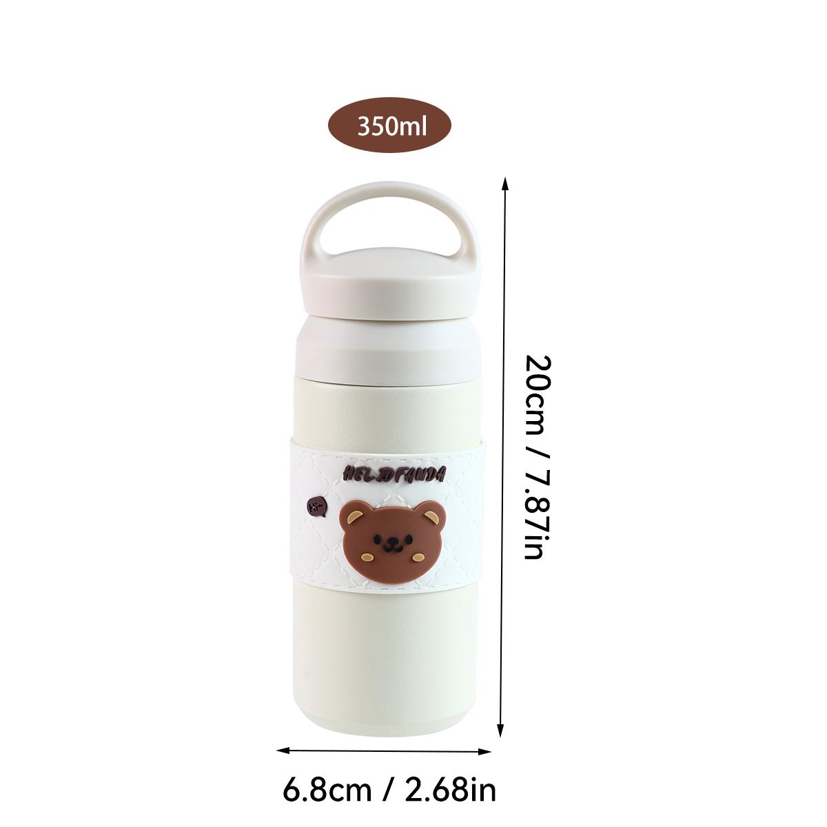 

Portable 304 Stainless Steel Thermal Water Cup Tumbler With Strainer Travel Sport Double-layer Insulated Bottle For Students Kid