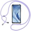 Protective Case - eFConnection - Xiaomi Mi 11 Lite - Soft - Transparent-purple - Shockproof