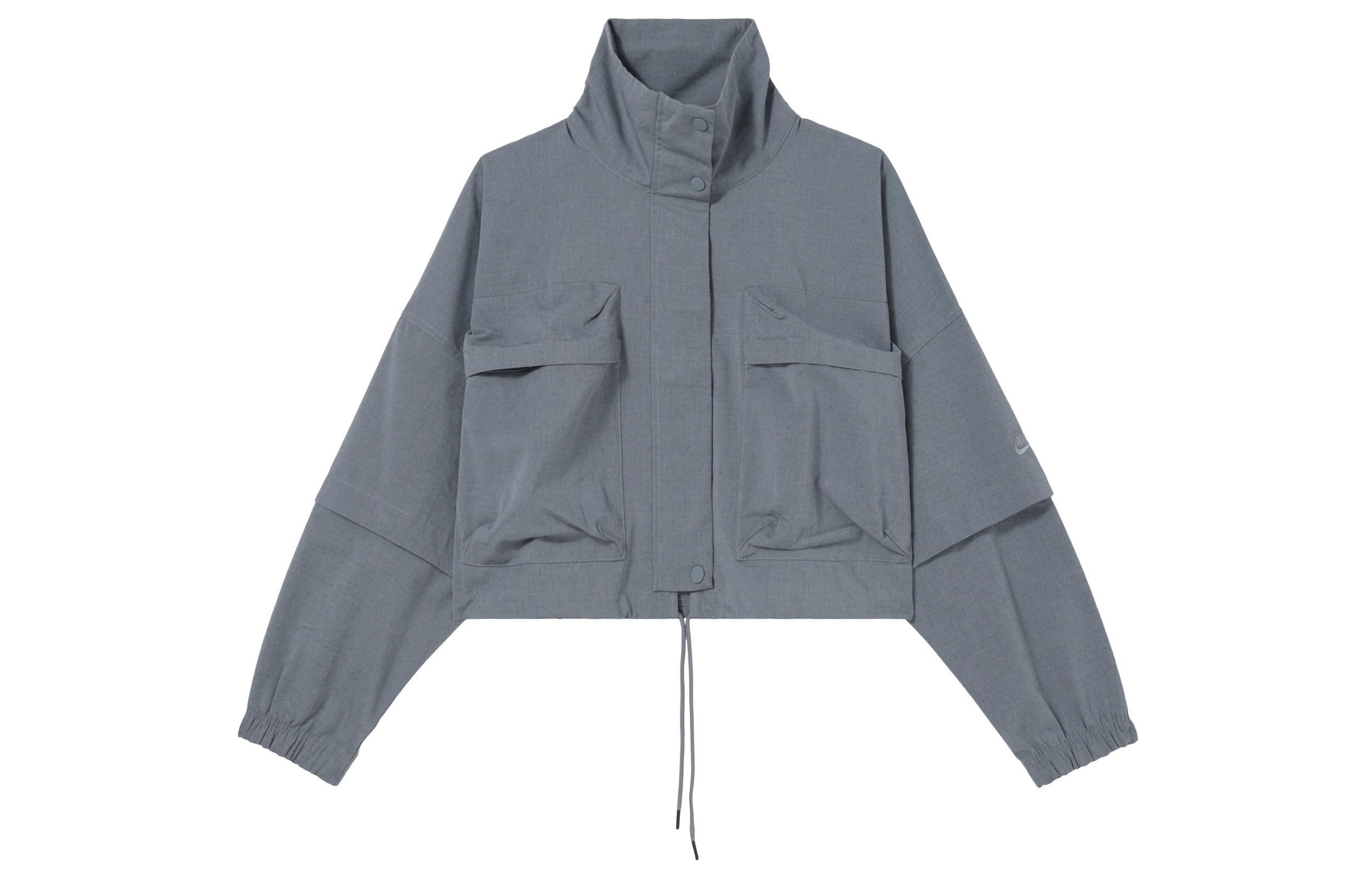 

Nike ripstop detachable-sleeve jacket DV8488-050 S