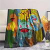 Pokémon2 Flannel Blanket, High quality Comfortable for All Seasons, Home Decor, Warmth and Comfort