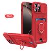 iPhone16Pro Max Case Car Magnetic Holder Sliding Lens Protection Cover For iPhone 16 Pro Max 16Pro TPU Card Slot Bumper Coques