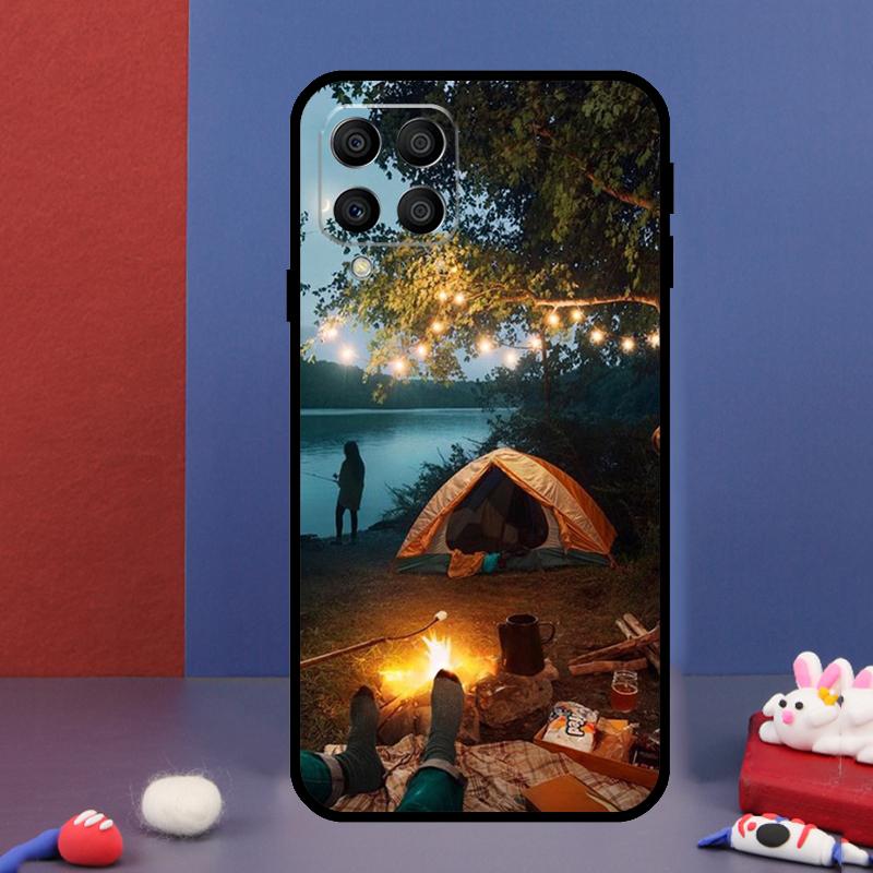 Camping Nature Mountain For Samsung Galaxy M31 M51 M33 M13 M23 M53 M15 M55 M14 M34 M54 M20 M30s M32 M52 Phone Case