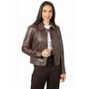Leather Jacket David Ryan Bianca Brown