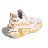 Adidas Ric Flair X Adidas Dame 7 Gca 'White Gold Metallic' Sneakers FY2802
