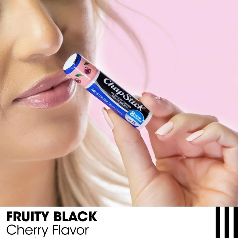 Pomadka nawilżająca do ust black cherry cool mint original ChapStick x3