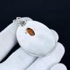 Orange Spiny Oyster Pendant, 925 Sterling Silver Handmade Jewelry, Orange Spiny Oyster Silver Pendant, Party Wear Jewelry For Women's, Pendant Gift