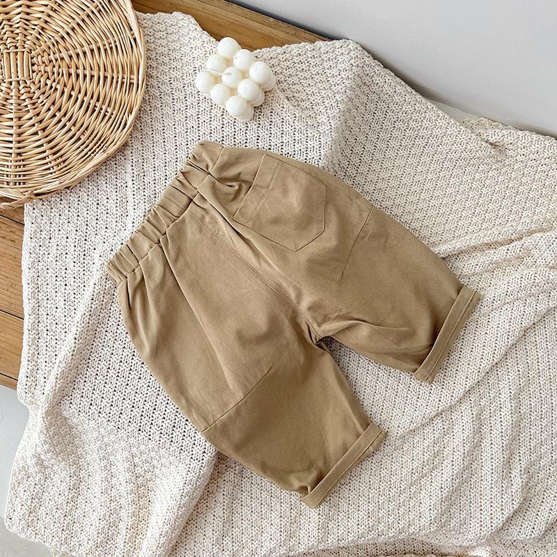 Korean Style Autumn Casual Pants for Infants and Toddlers - Trendy Boys' Long Pants