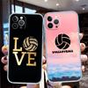 PP63 Volleyball Sport Play Phone Case for LG K22 K30 K40 K40S K41 K42 K50 K50S K51 K51S K52 K61 K62 K71 K92 Q60 Q61 V40 V50 V60