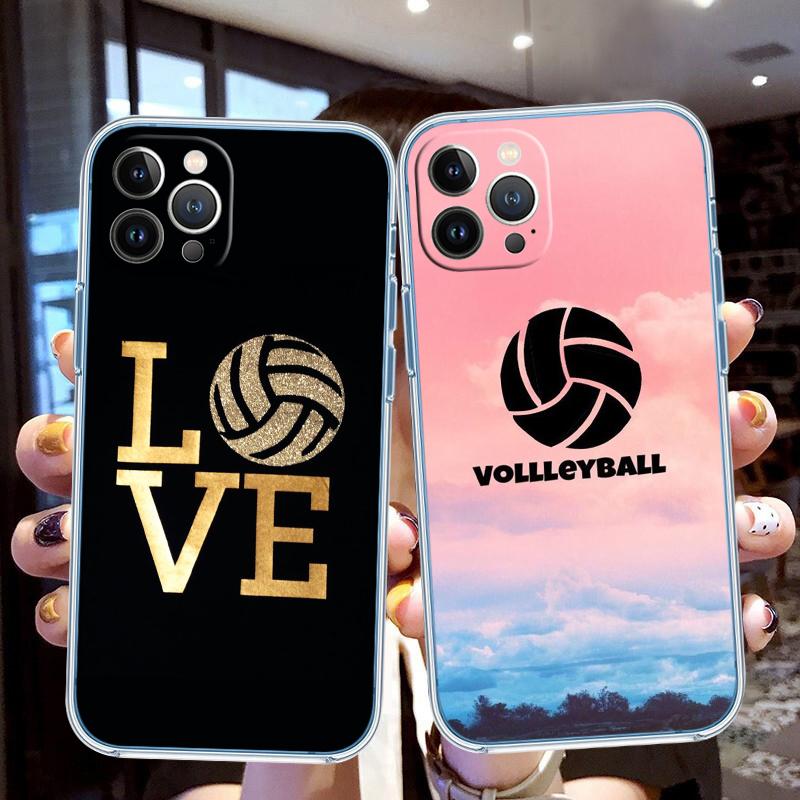 PP63 Volleyball Sport Play Phone Case for LG K22 K30 K40 K40S K41 K42 K50 K50S K51 K51S K52 K61 K62 K71 K92 Q60 Q61 V40 V50 V60