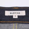 BLAMINK 7914-299-0338 Indigo 5-Pocket Straight Denim Pants Bottoms 2 IndigoUsed