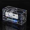 Dual Channel Mini Speaker DIY Kit, Multifunction Music Spectrum MP3 Power Amplifier Welding Assembly Electronic Set