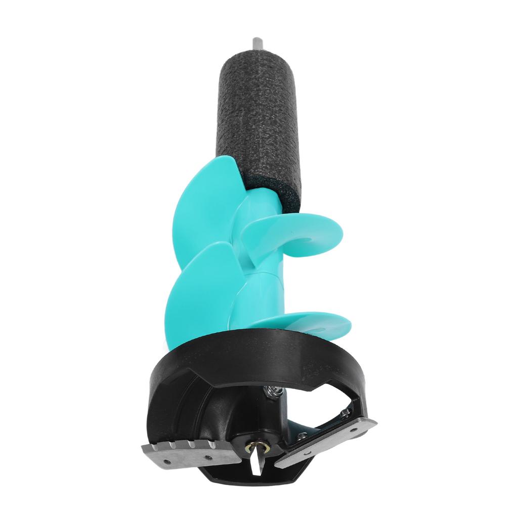 6in Electric Ice Auger Kit Incisive Blades Impact Resistant Ice Drill Auger with Positioner for