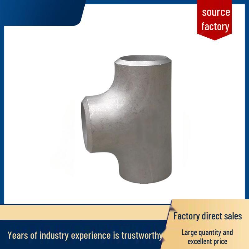 304 Stainless Steel Welded Tee Pipe Fitting