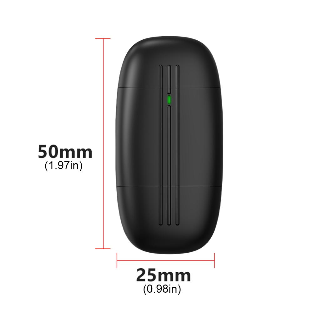 2in1 Wireless CarPlay Adapter&Android Auto Mini Box Carplay Wired to Wireless Dongle Plug&Play Type-C/USB WIFI BT for Wired Cars