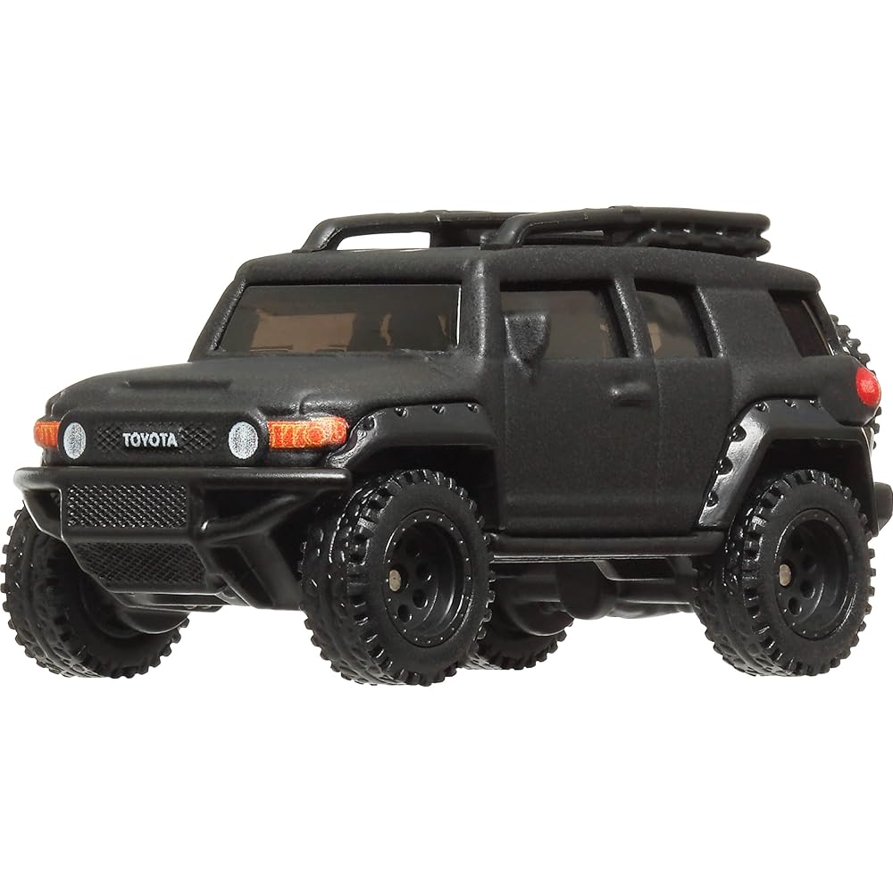 Hot Wheels Wild Speed Toyota FJ Cruiser Toy Vehicle Miniature Car Black 3 Years and Up