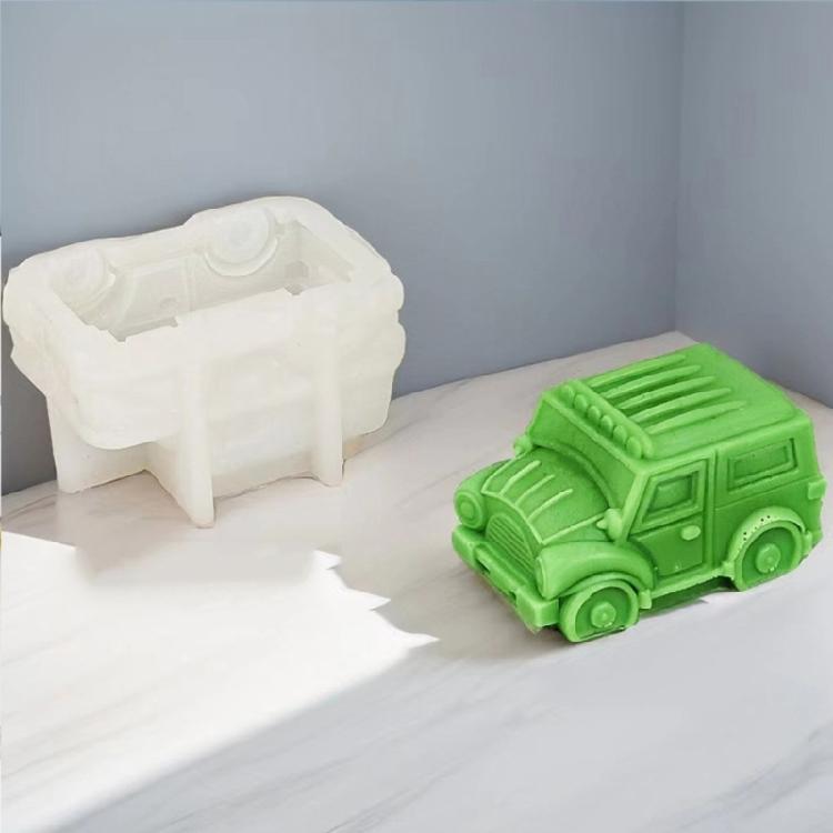 Bus Car Resin Molds for Making Candle Soap Chocolate, Muffins, Mousses, Fondant