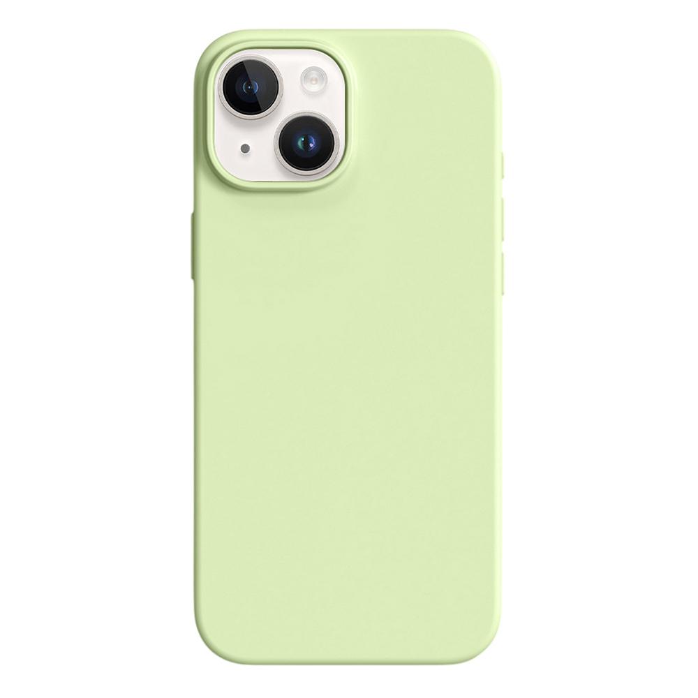 For iPhone 14/13 Case Ultra Thin Liquid Silicone+PC Anti-Scratch Phone Cover