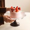 High Footed Cake Tray Dim Sum Dish Dessert Plate Cake Stand Display Stand Pastry Plate Fruit Bowl Snack Bowl Bread Plates
