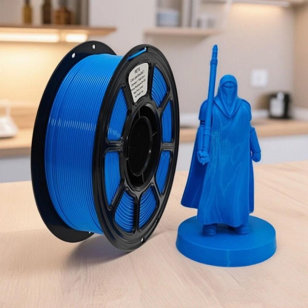 1,75 mm 3D-skrivarfilament 1 kg spole 3D-utskriftsmaterial PETG-filament 3D-utskriftshobbyist