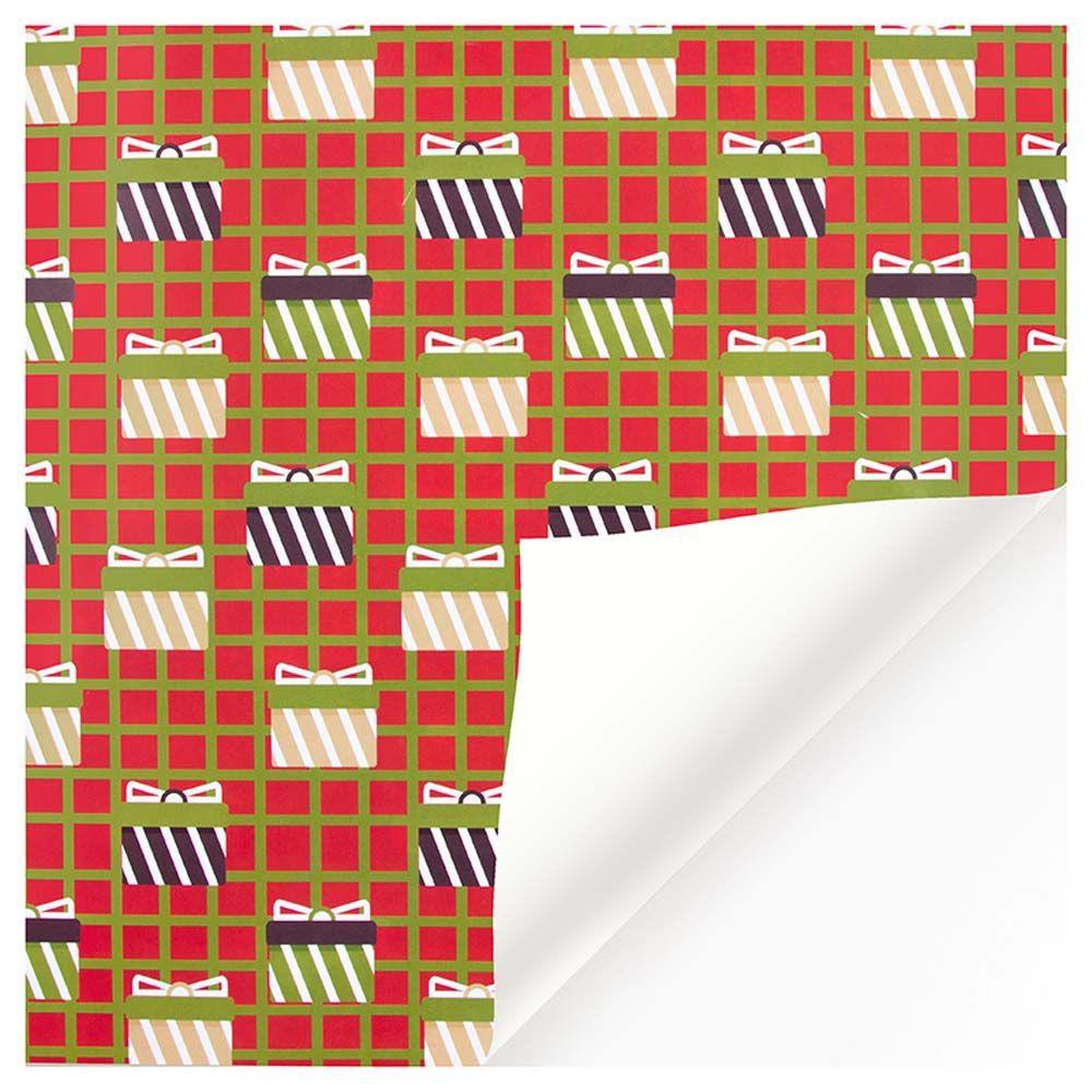 Santa Claus Snowflake Xmas Tree Christmas Decoration Party Supplies Gift Wrapping Paper Scrapbook