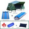 Double Layer Stormproof Outdoor Tent for Two - Rainproof, Thickened, Off-Ground, Perfect for Camping, Cold Weather, and Fishing