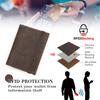 RFID Genuine Leather Passport Case 2 with Air Tag Slot [Contact's Series] Anti-Theft (for Passports)