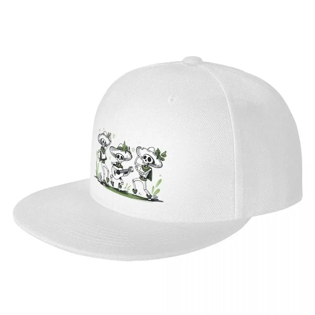 Mexikanische tanzende Skelette Baseballkappe Marke Unisex-Kappe modisch Golf Neuer Hut Unisex Luxusmarke Damen