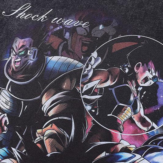 Harajuku Street Tide Brand Washed Old Short-Sleeved Couple T-Shirt Men And Women Hiphop Lazy Wind Half-Sleeved Base