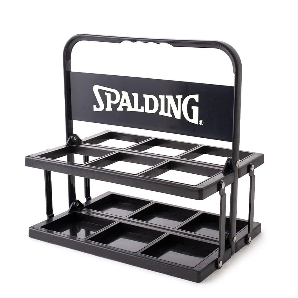 

Стойка для бутылок Spalding, черно-белая, Ш35,5 x Г24 x В35см, 15-006WH
