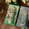 1pc Creative Oil Painting Metal Bookmark Tassel Pendant Ruler Pagination Mark Student Gift Reading Book Clip School Supplies