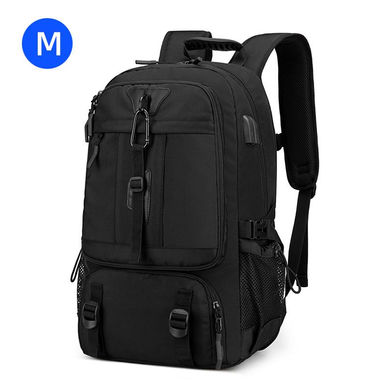 

Спортивная сумка для фитнеса для мужчин, расширяемая, с USB, спортивные сумки с отделением для обуви, рюкзак для пешего туризма, альпинизма, большой, для ноутбука, походный рюкзак