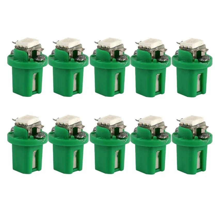 10pcs T5 B8.5d LED Car Instrument Panels Lights Low Power Bulbs 5050 SMD Automobile Dashboard Switch Lamp 12V Car Light Interior