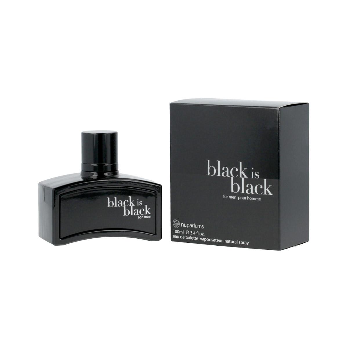 Nuparfums Black Is Black für Männer Eau De Toilette 100 ml (Mann)