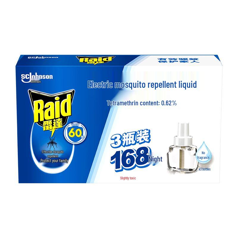 RAID Unscented Electric Mosquito Liquid Repellent