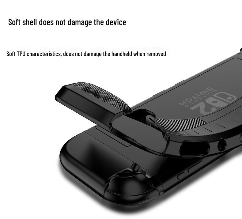 Switch 2 2025 Drop-Proof Protective Case - TPU Cover for Nintendo Switch Accessories