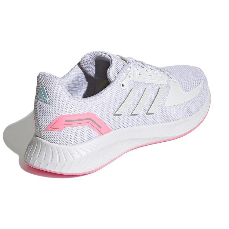 adidas Runfalcon 2.0 Classic Mesh Durable Breathable Low-Top Training Running Shoes Women Sneakers Cloud-White Blue GV9571