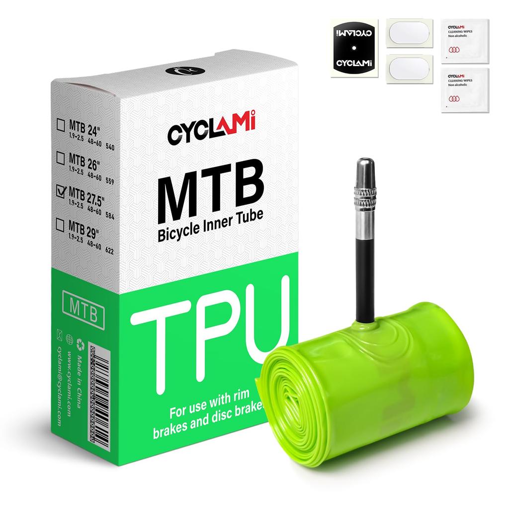 CYCLAMI TPU Inner Tube 63g Ultra Light MTB27.5/29inch X 1.9-2.5
