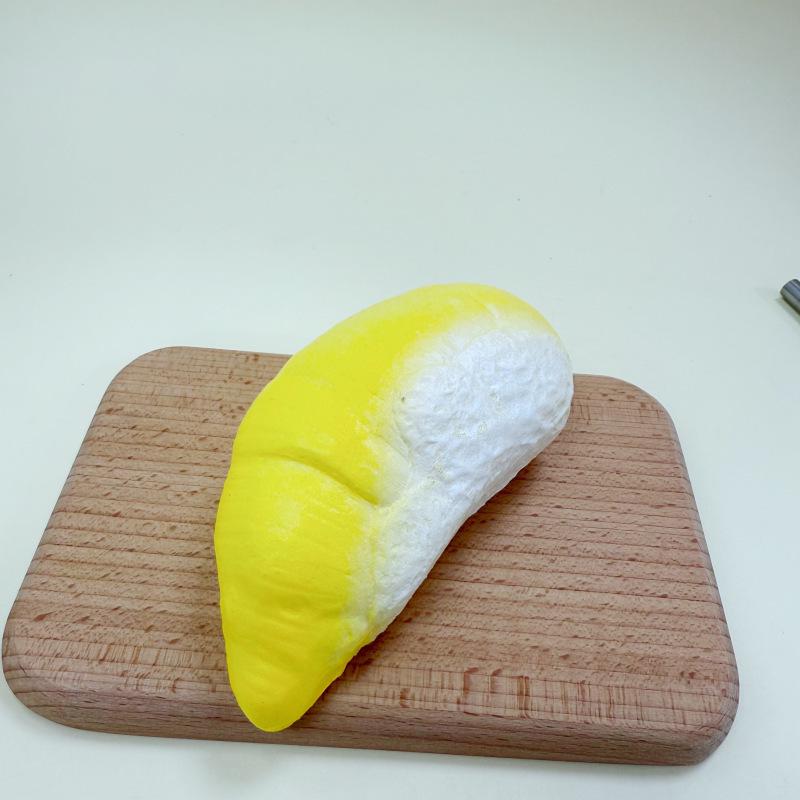 Xiaohongshu Style Durian Squeeze Toy - Slow Rebound Stress Relief Simulation Bread