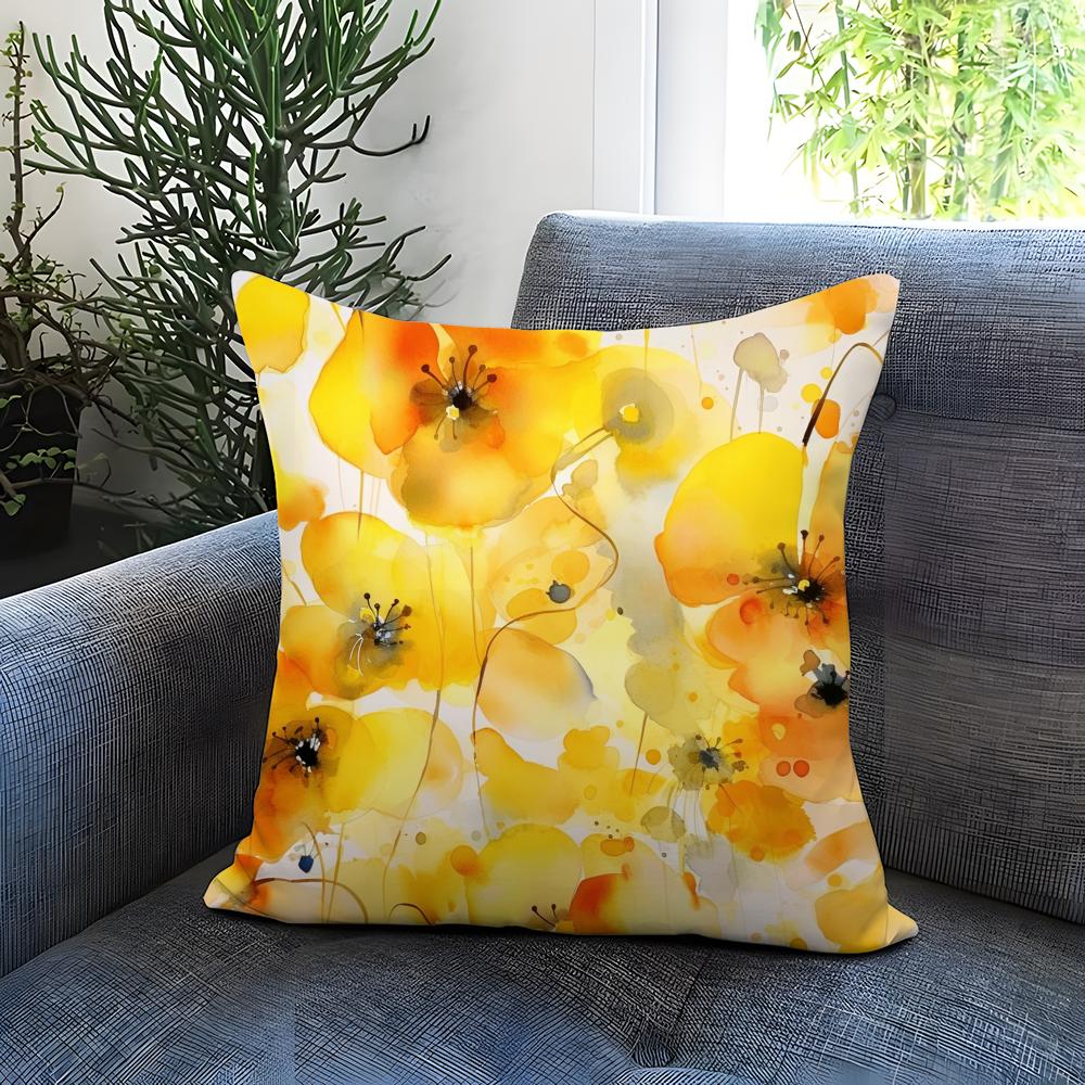 

Популярная наволочка S-SSaffron Удобная двусторонняя наволочка Идеально подходит для автомобиля, дивана, спальни и не только 30cmx30cm