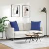 Sofa Cushions 2 Pieces Police Blue 60 X 60 Cm Cord Fabric