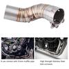 Motorcycle Muffler Link Pipe Motorcycle Full Exhaust System Center Pipe Connector for  900 2017-2018