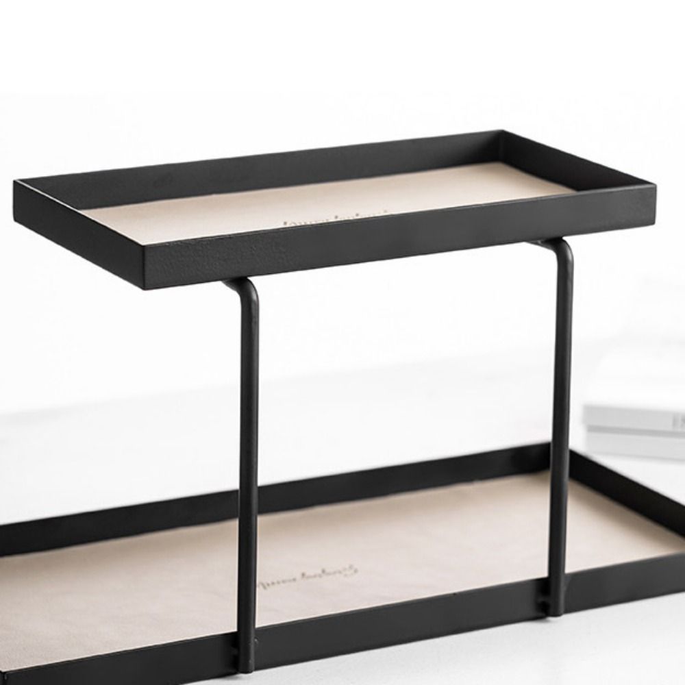 Large Capacity Jewelry Key Holder Iron Jewelry Display Stand Rack Cosmetics Storage Rack Entryway