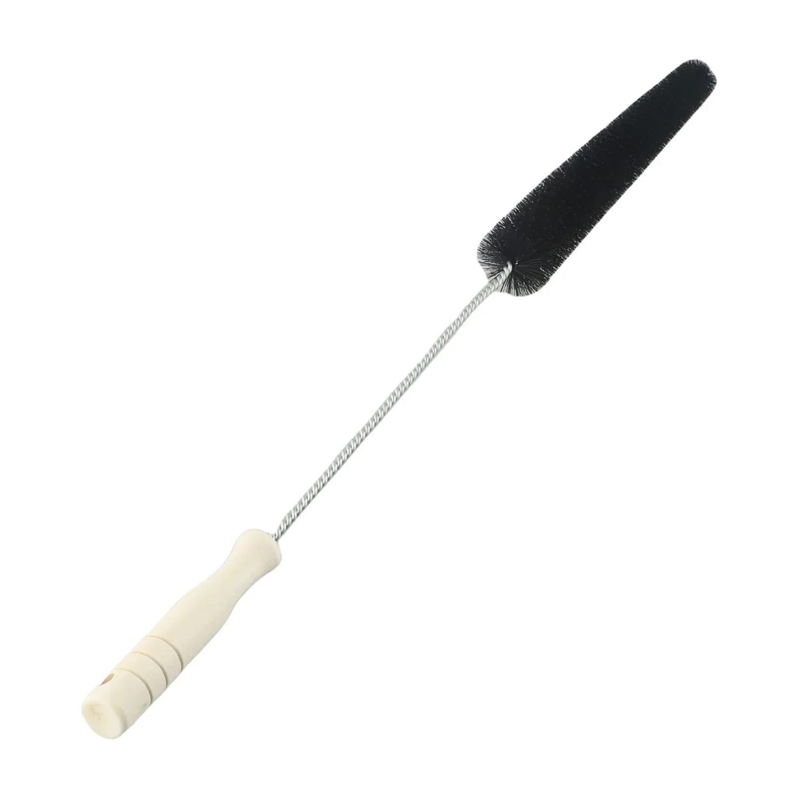 

Wood Handle Long Cleaning Brush Water Pipe Drainage Dredge Tool Flexible Cleaner Brush Radiator Duster Long-haired Clean