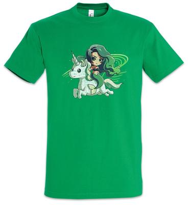 Meerjungfrau & Einhorn T-Shirt Einhörner Spaß Regenbogen Feen Meerjungfrauen Meer Tattoo